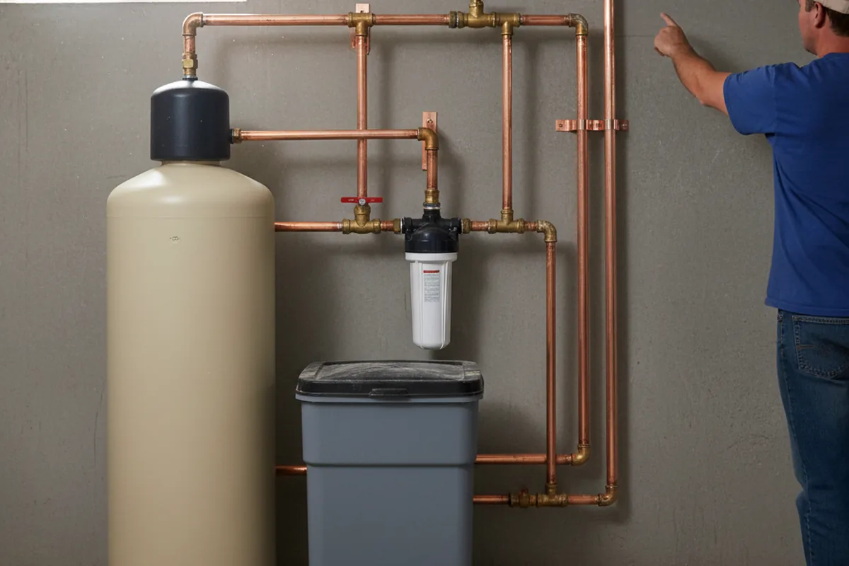 Whole-house water treatment system installed in Candor